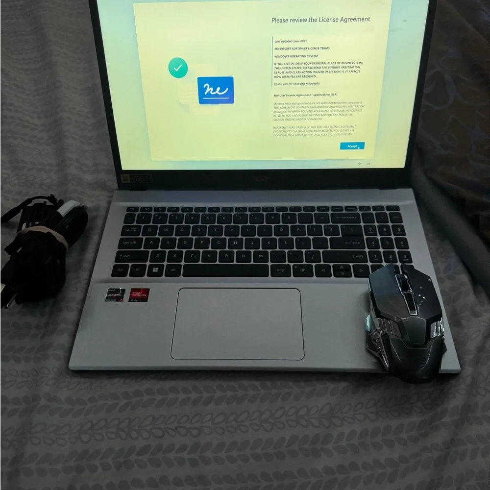 Gaming acer laptop Ryzen 7